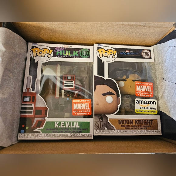 NIB exclusive Funko pop Disney+ Marvel Collector Corps Box - Picture 3 of 12